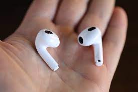 هدفون بی سیم(ایرپاد)  مدل AirPods 3  همراه با محفظه شارژ