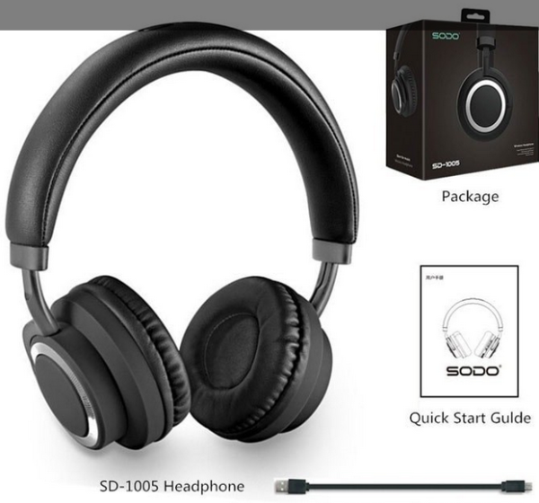 هدفون بلوتوثی سودو مدل HEADPHONE SODO SD-1005