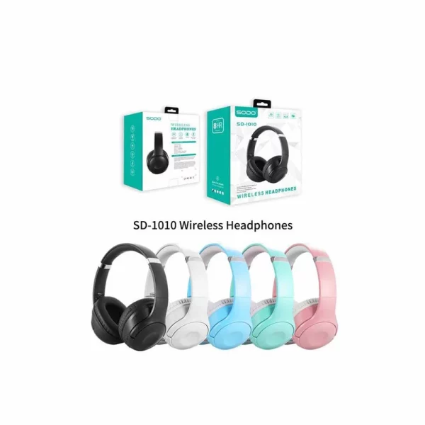 هدفون بلوتوثی سودو مدل HEADPHONE SODO SD-1010