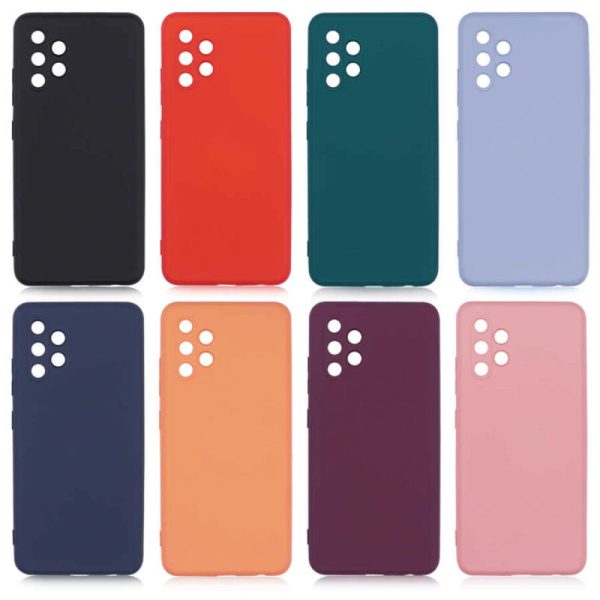 کاور مدل سیلیکونی سامسونگ Silicone Cover SAMSUNG GALAXY / A51