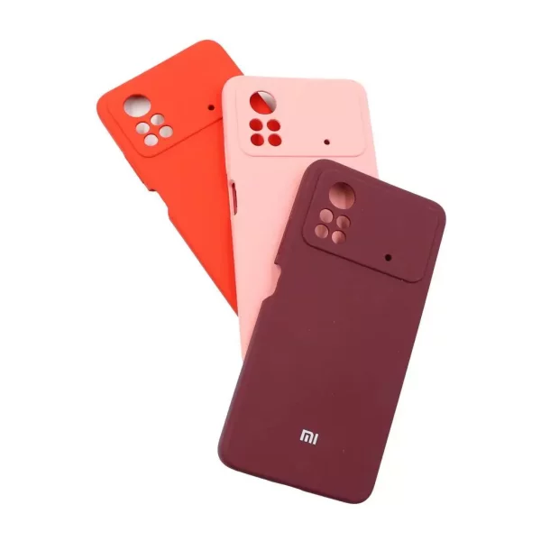 کاور سیلیکونی شیائومی مدل Silicone cover Xiaomi / Poco X4 Pro