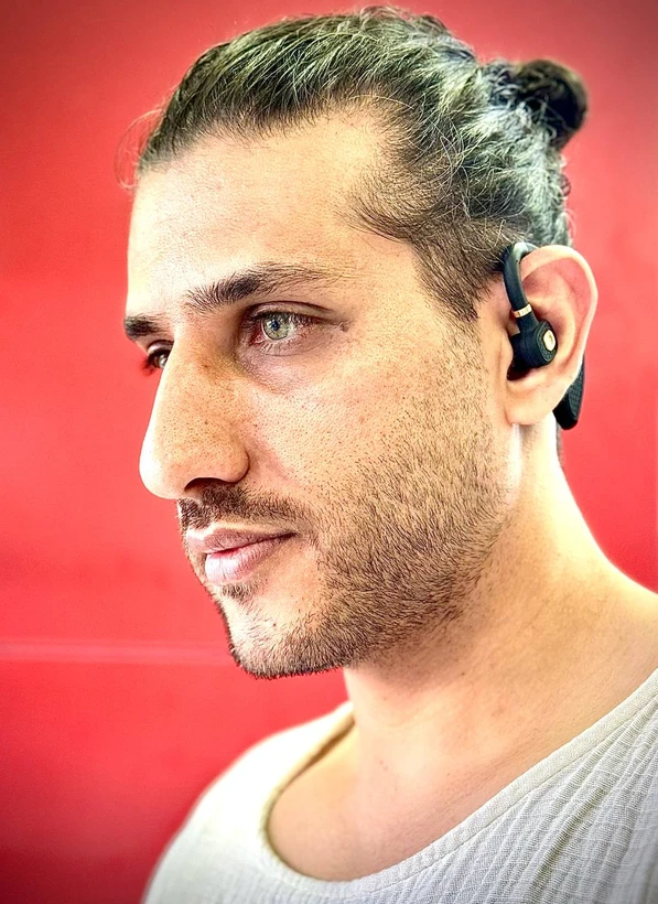 هنذفری بلوتوث خلبانی WIRELESS EARBUDS WY-02