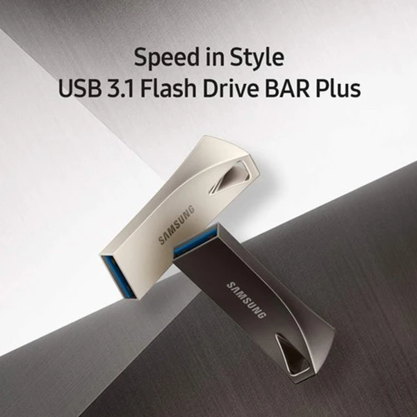 فلش مموری سامسونگ مدل Bar Plus ظرفیت Samsung Bar Plus Flash Memory / 64GB