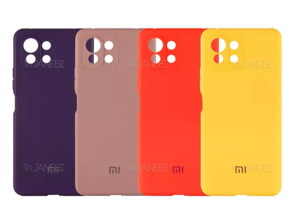 قاب سیلیکونی  شیائومی Silicone case Xiaomi / Mi 11 Lite