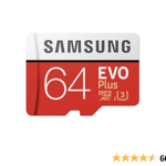 کارت حافظه (رم) مدل EVO Plus  ظرفیت Samsung EVO Plus microSDXC Class 10 UHS-I U1 / 64GB