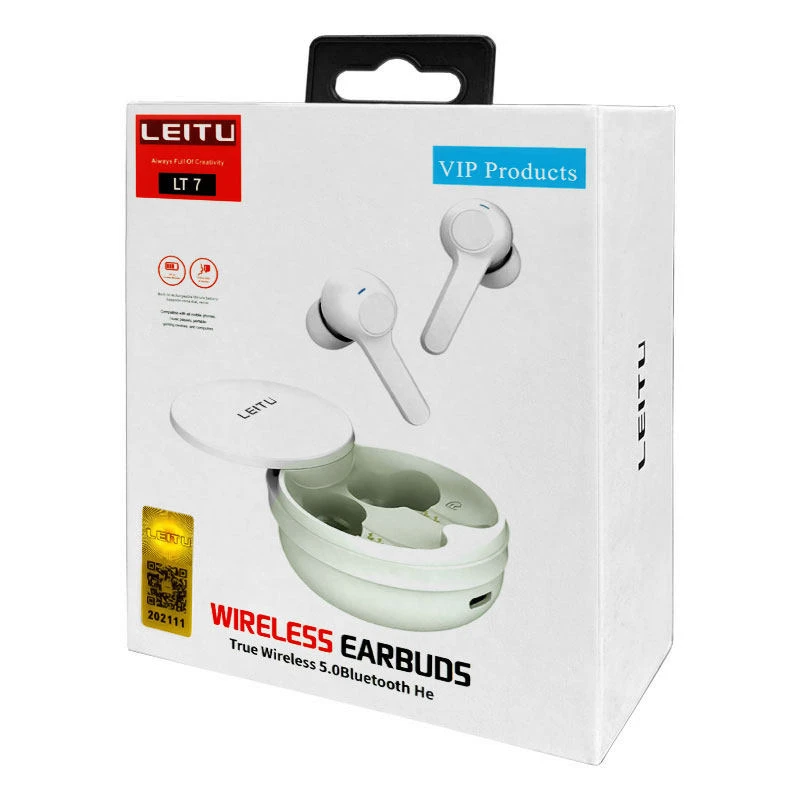 هنذفری بلوتوثی(ایرپاد) لیتو مدل WIRELESS EARBUDS LEITU LT-7