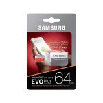 کارت حافظه (رم) مدل EVO Plus  ظرفیت Samsung EVO Plus microSDXC Class 10 UHS-I U1 / 64GB