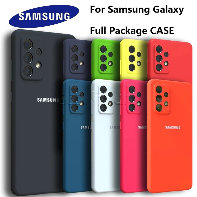 کاور سیلیکونی اورجینال Silicone cover Samsung Galaxy / A73 5G