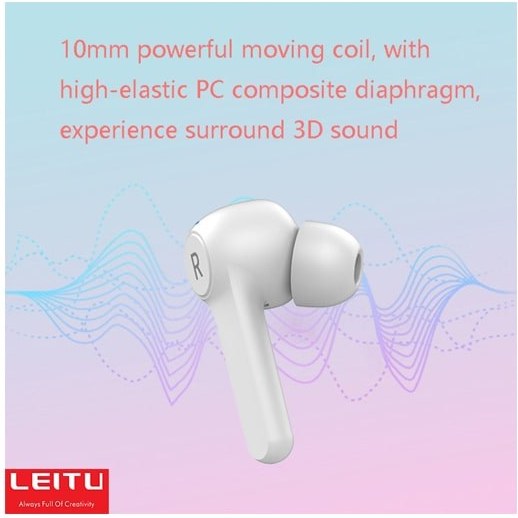 هنذفری بلوتوثی(ایرپاد) لیتو مدل WIRELESS EARBUDS LEITU LT-7