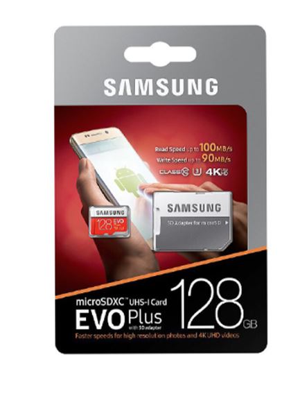 کارت حافظ (رم) سامسونگ  MicroSDXC مدل  Memory Card EVO Plus / 128GB EVO Plus UHS-I