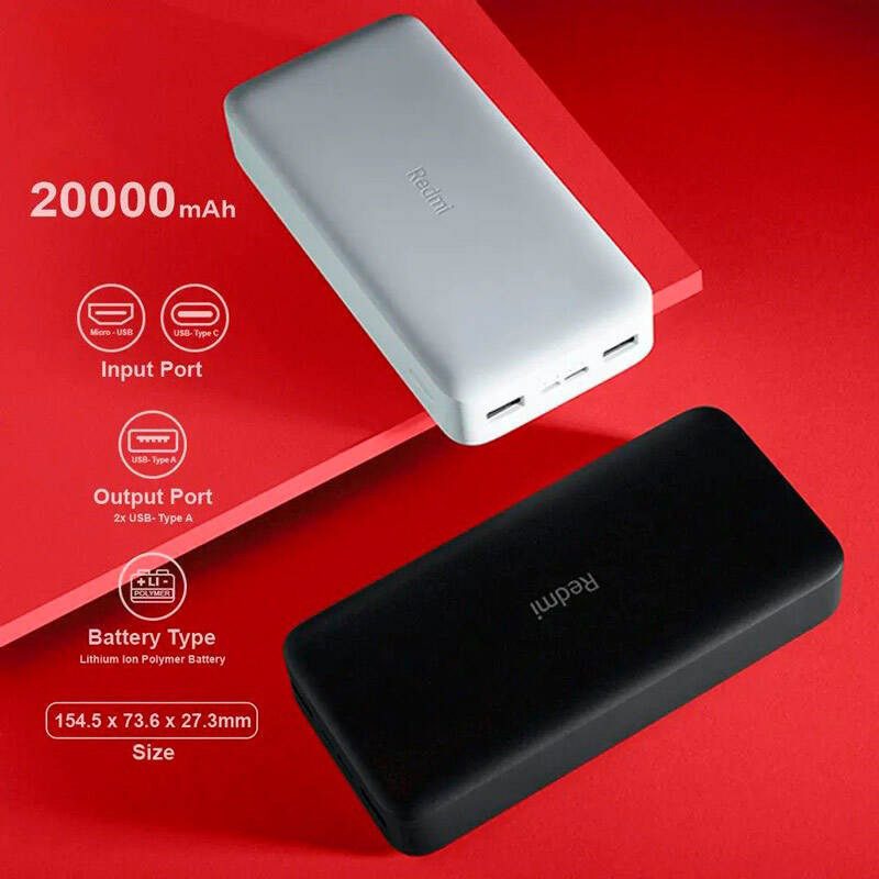 پاوربانک شیائومی مدل PB200LZM (20000mAh)