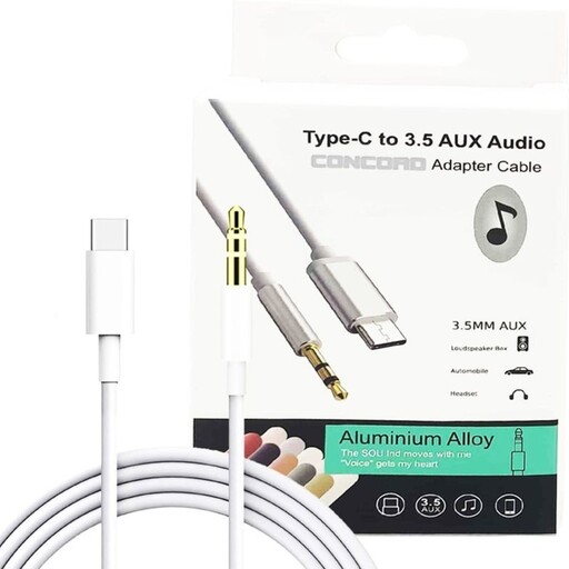 کابل تبدیل Type-C به AUX مدل Adapter Cable  / JH-030